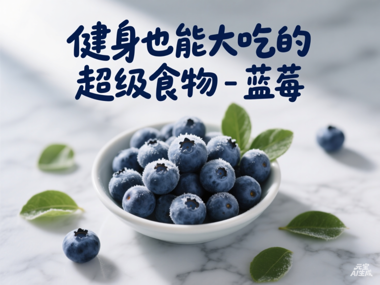健身也能大吃的超级食物- 蓝莓