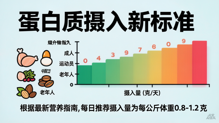 蛋白质摄入多少合适？