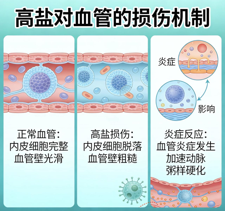 今日科普：小心高盐“陷阱”
