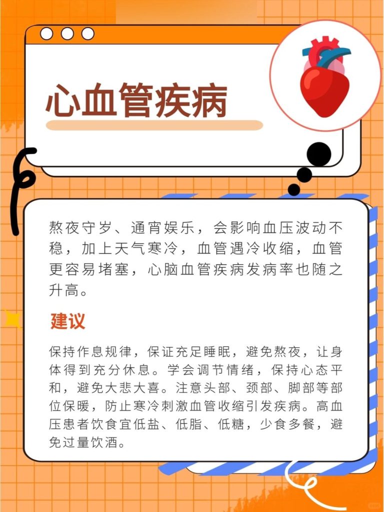 今日主题：春节健康小贴士