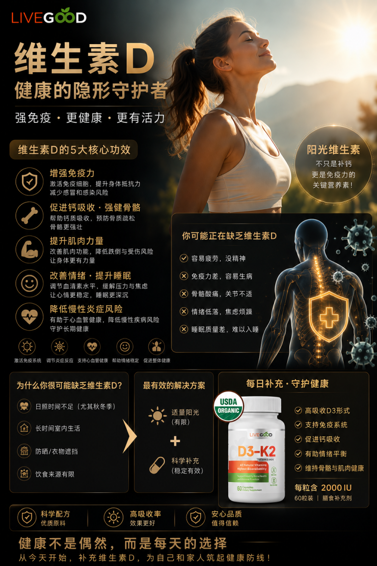 Consumer Lab最畅销的基础营养 No1 – Vitamin D